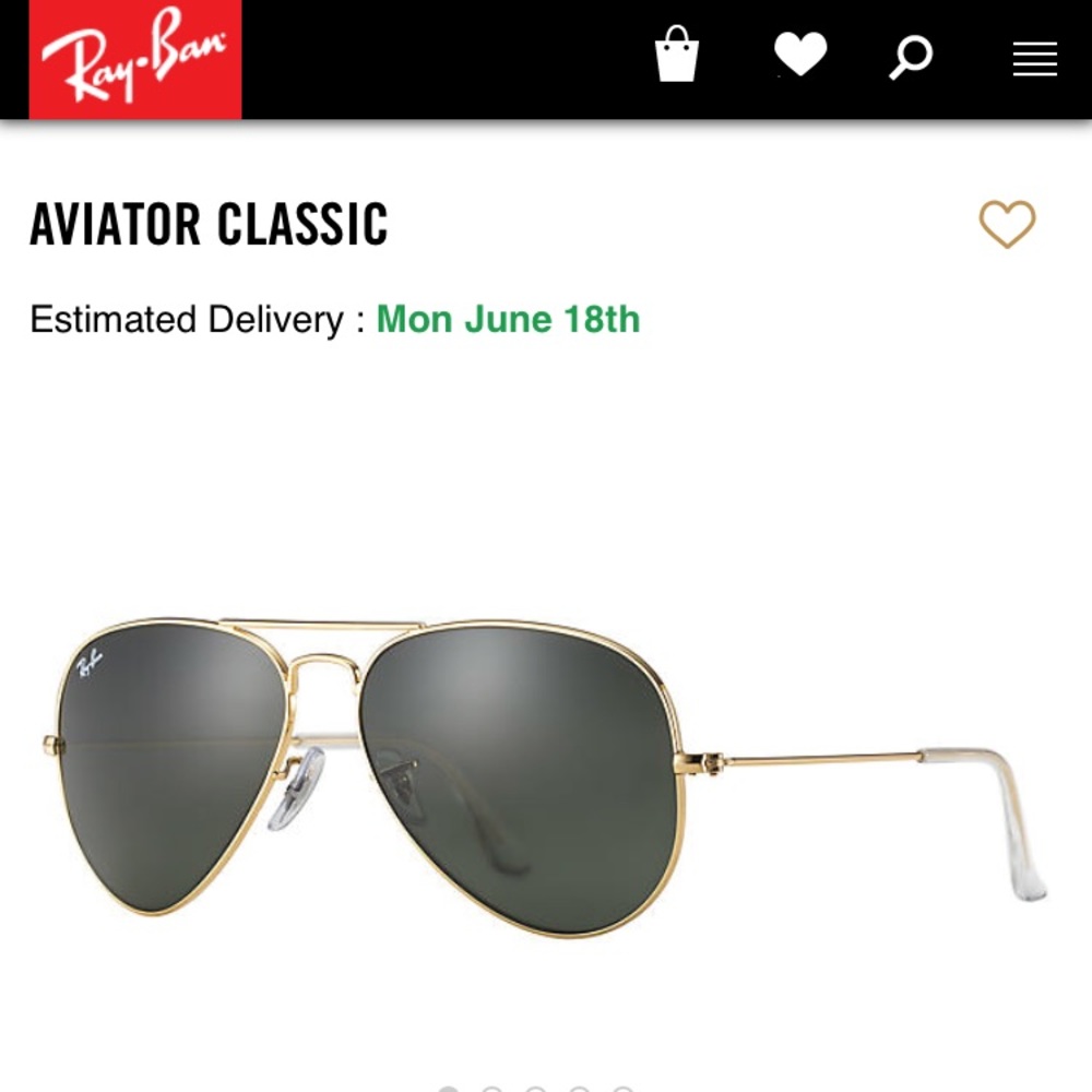 Ray-Ban Aviator Classic Sunglasses